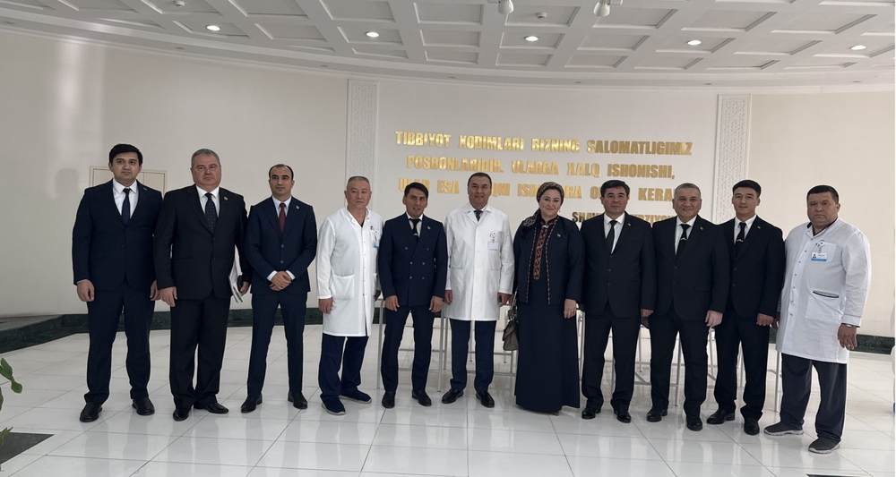 Turkmenistan presented a medical cluster being implemented in Arkadag in Uzbekistan