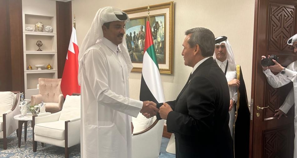 Qatar points to good prospects for developing cooperation with Turkmenistan