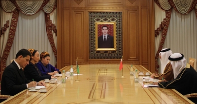 New Bahraini Ambassador Accredited in Turkmenistan