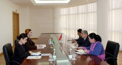 Ministry of Foreign Affairs of Turkmenistan held a meeting with the Turkish Ambassador