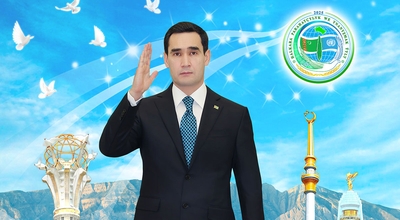 President of Turkmenistan congratulated his compatriots on Independence Day