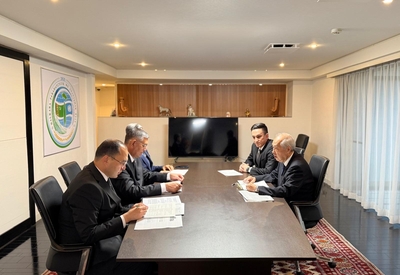 Delegation of the Oguz han Engineering and technology university of Turkmenistan on a Working Visit to Tokyo, Japan