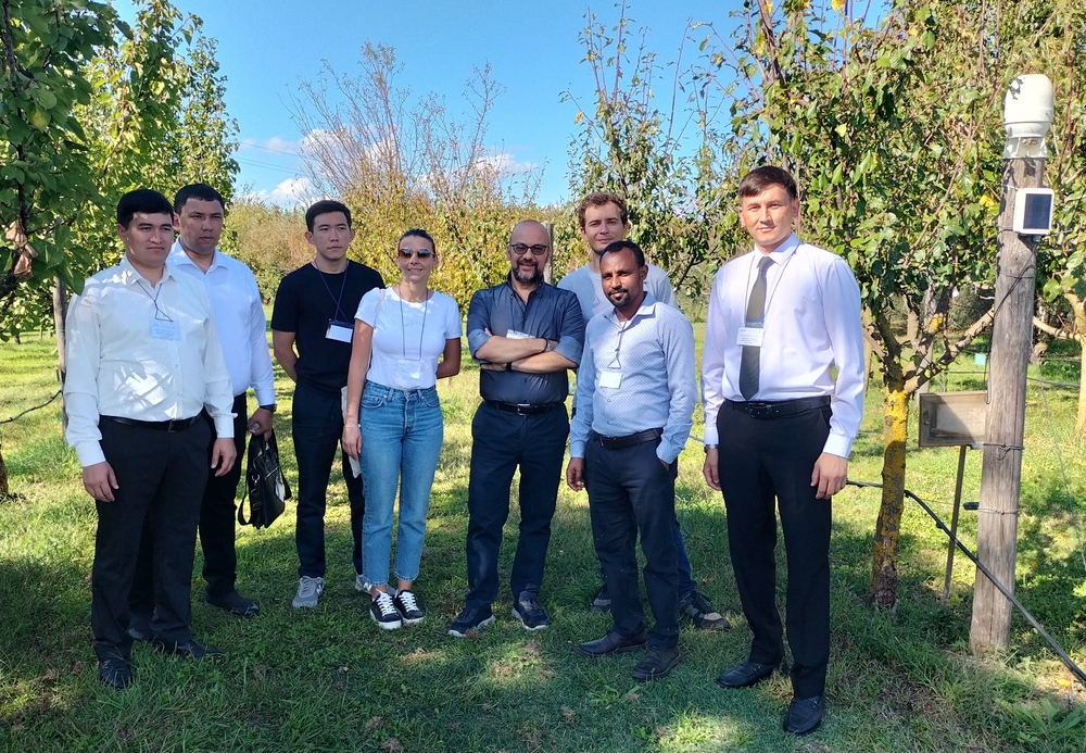 Delegation from Turkmenistan participated in water management training in Italy