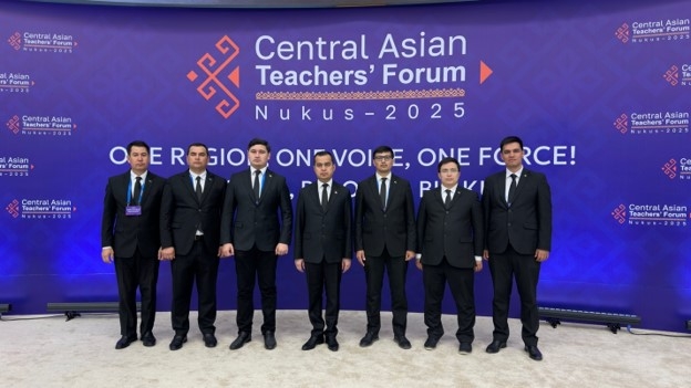 Türkmenistanyň Bilim ministrliginiň wekilleri Merkezi Aziýanyň mugallymlarynyň halkara forumyna gatnaşdylar