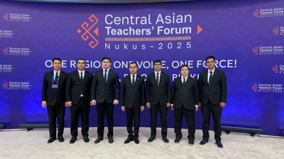 Türkmenistanyň Bilim ministrliginiň wekilleri Merkezi Aziýanyň mugallymlarynyň halkara forumyna gatnaşdylar