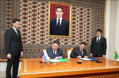 Magtymguly adyndaky Türkmen döwlet uniwersiteti bilen Russiýanyň we
Türkiýäniň ýokary okuw mekdepleriniň arasynda Ähtnamalara gol çekildi