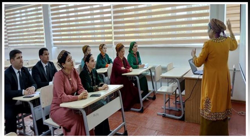 Türkmenisitanyň bilim ulgamynda halypa şägirt ýoly hakynda.