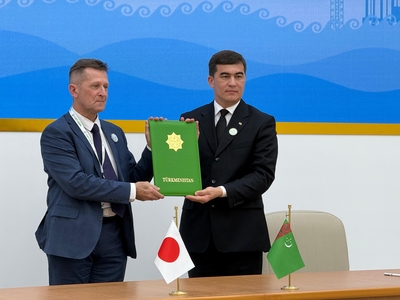 Turkmenistan and Japan’s Sumitomo Corporation sign agreement to combat power line icing
