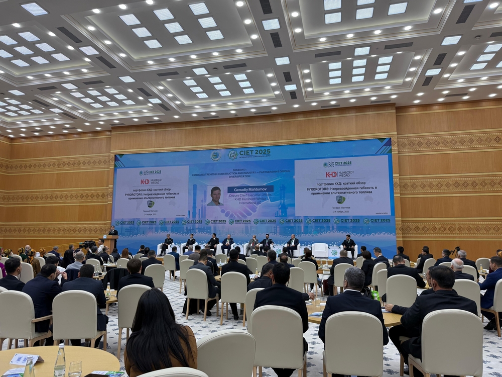 "KHD Humboldt Wedag" ready to become a strategic partner in the modernization of cement plants in Turkmenistan