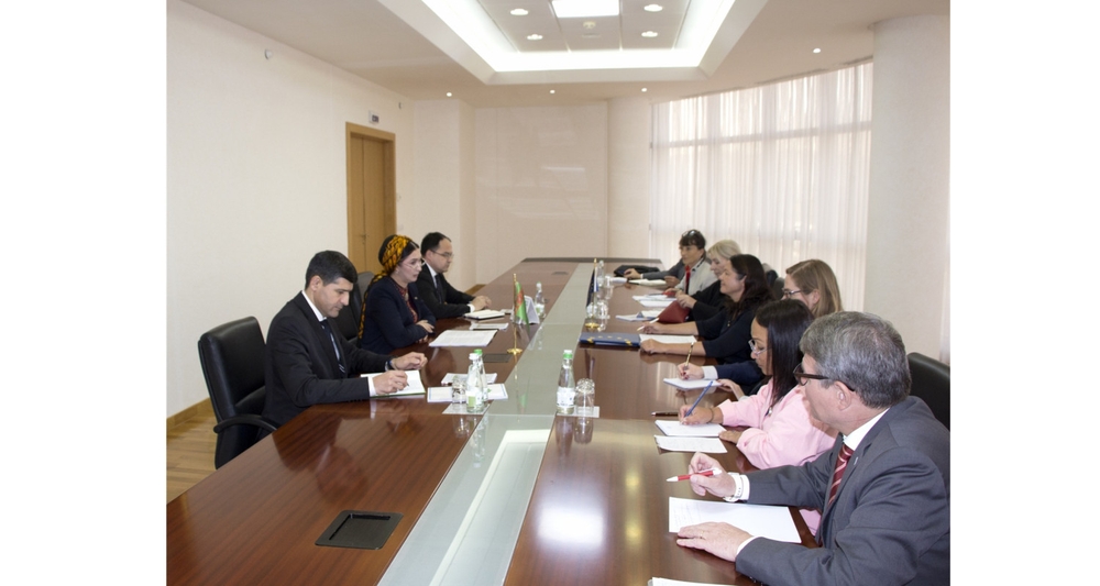 Türkmenistan we Ýewropa Bileleşigi ykdysady hyzmatdaşlyk boýunça Bilelikdäki komitetiniň mejlisini geçirmegi ara alnyp maslahatlaşdylar