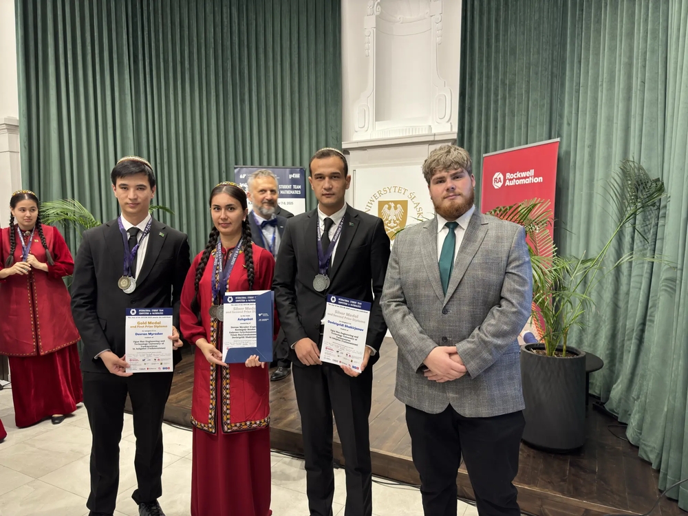 Turkmen students achieved great success on the international stage in Katowice.