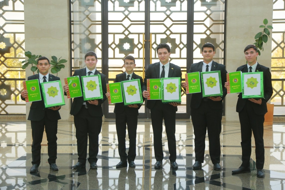 Ýaş zehinleriň halkara üstünliginiň nobatdaky ykrarnamasy