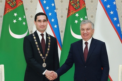 President of Turkmenistan was awarded the "Oliy Darajali Dustlik" Order