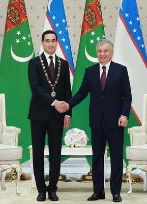 Presidents of Turkmenistan and Uzbekistan discussed the development of trade relations