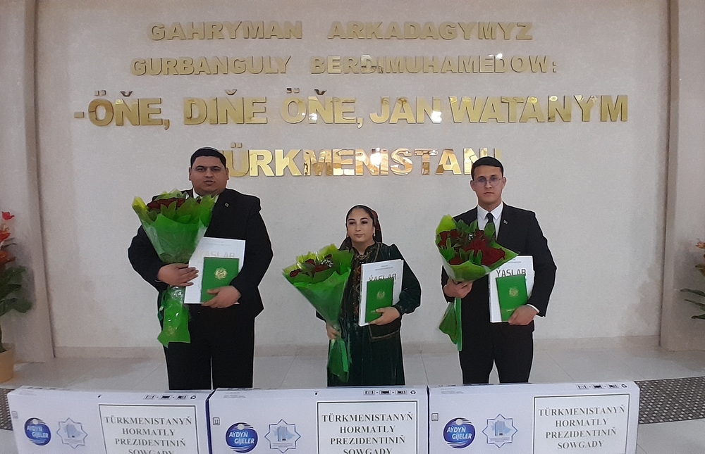 Recipients of Turkmenistan's Youth Prize Officially Announced