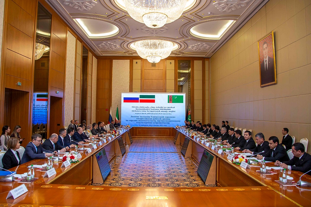 10th meeting of the Joint Turkmen-Tatarstan working group on cooperation opened in Ashgabat