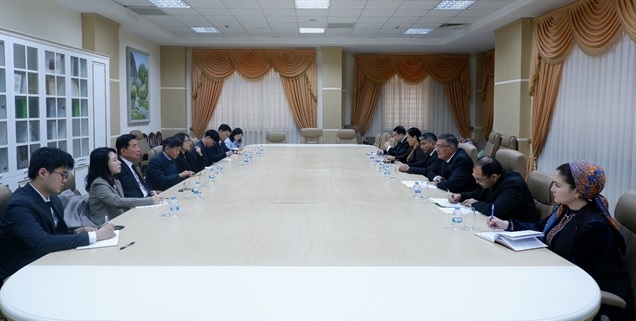 Koreýa Respublikasynyň wekiliýeti bilen duşuşyk geçirildi