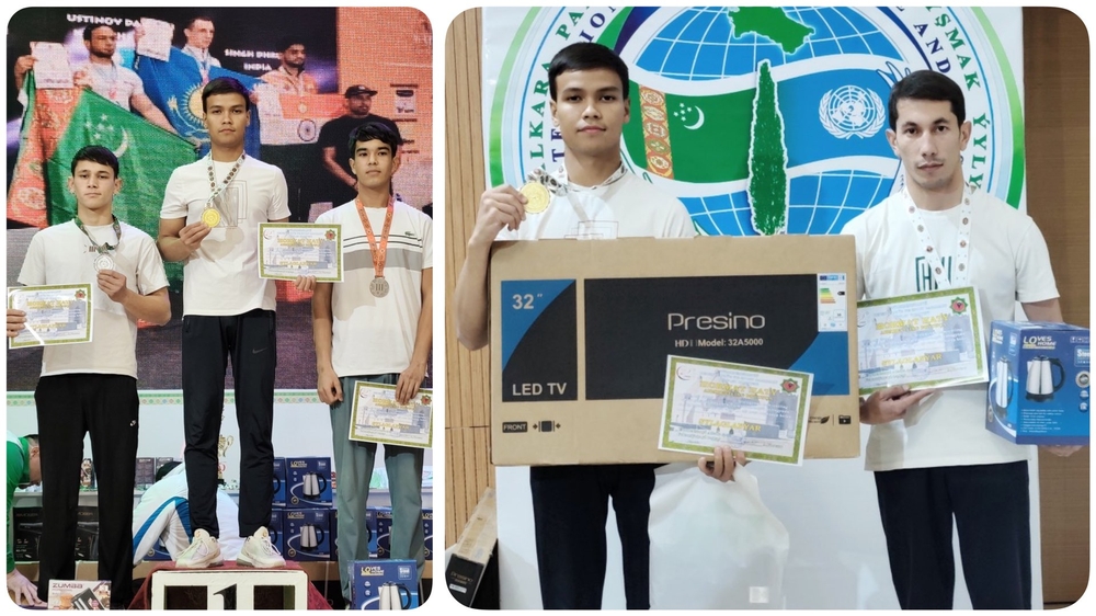 Türgen talyplaryň üstünligi