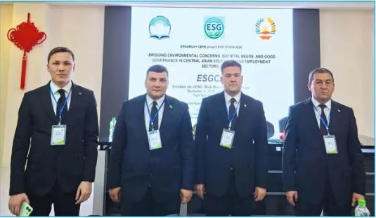 Türkmenistanyň wekiliýeti Täjigistanda geçirilen ESGCA taslamasynyň çägindäki maslahata gatnaşdylar