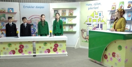 «ZEHINLI ÇAGALAR» TELEBÄSLEŞIGINIŇ NOBATDAKY TAPGYRY