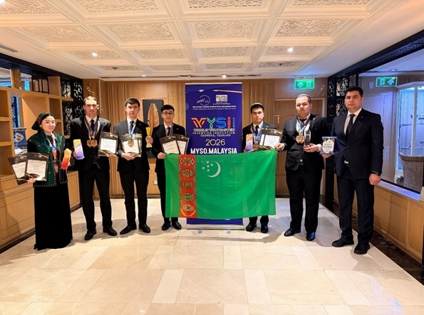 Türkmen talyp ýaşlarynyň Bangkokda geçirilen Halkara taslama bäsleşigindäki gazanan üstünlikleri: Innowasiýalar we Altyn Medallar