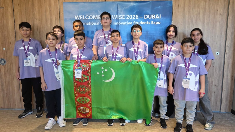 Young Robotics Specialists of Turkmenistan Return from Dubai with 12 Medals