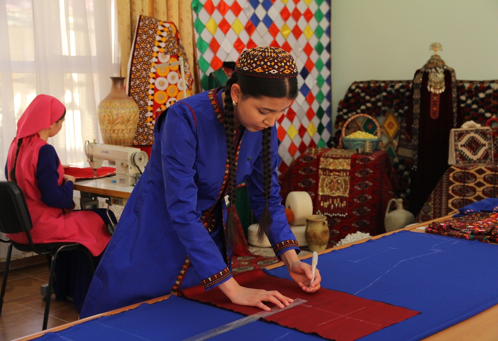 Türkmen keşdeçilik sungaty – naýbaşy mirasymyz