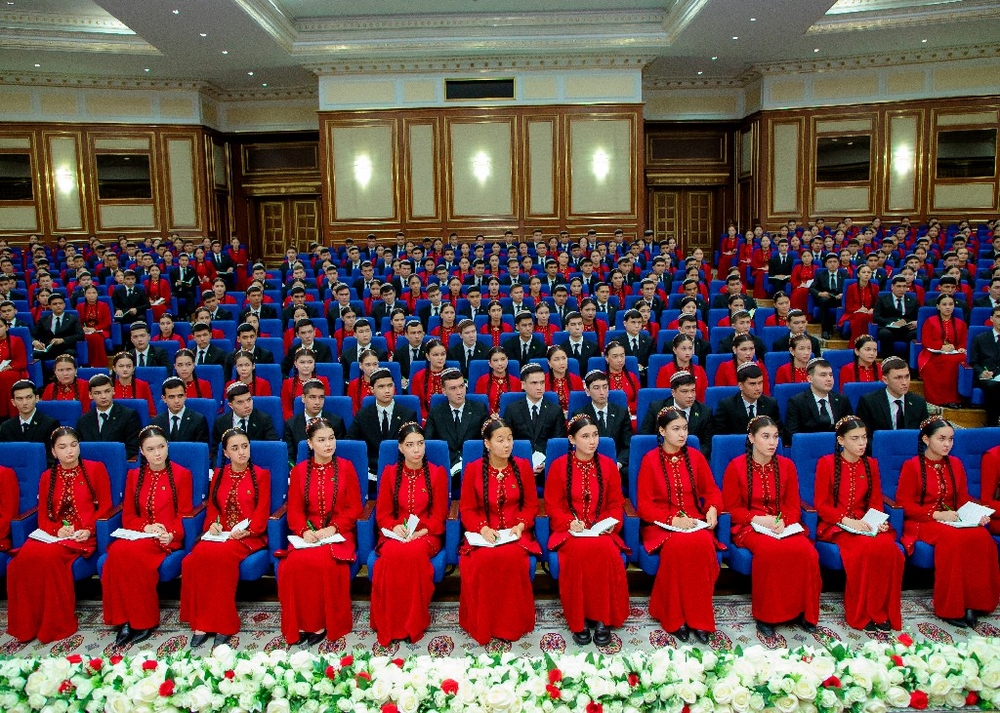 The first lesson of the second semester of the 2025-2026 academic year was held under the title "Independent neutral Turkmenistan – the homeland of purposeful winged horses"