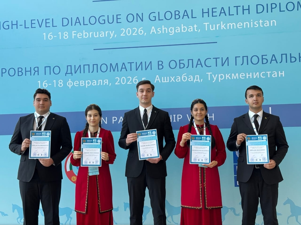High-Level Dialogue on Global Health Diplomacy held in Ashgabat