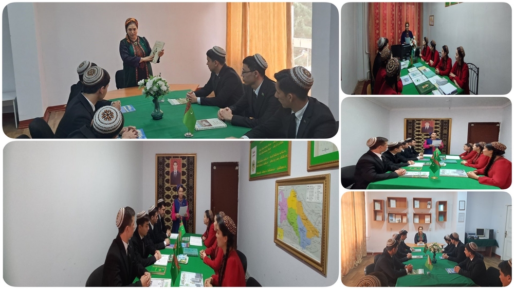 Türkmen döwlet binagärlik-gurluşyk institutynyň umumy ýaşaýyş jaýlarynda ýaşaýan talyplaryň arasynda wagyz-nesihat duşuşygy geçirildi