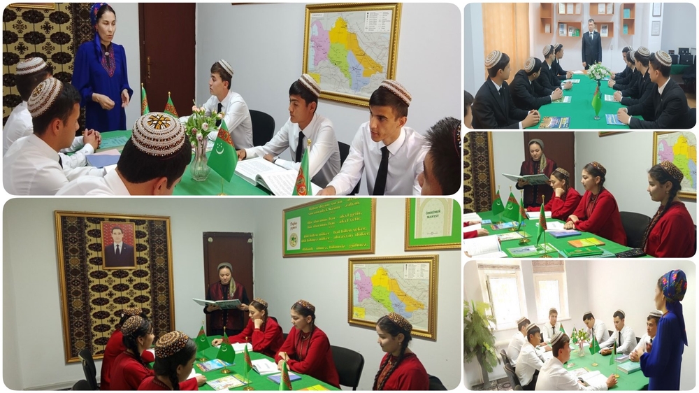 Türkmen döwlet binagärlik-gurluşyk institutynyň umumy ýaşaýyş jaýlarynda ýaşaýan talyplaryň arasynda wagyz-nesihat duşuşygy geçirildi