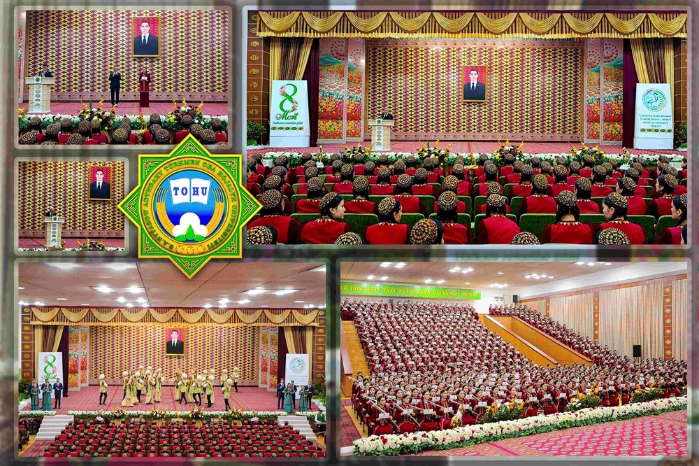 Türkmen oba hojalyk uniwersitetinde zenanlar sarpalandy