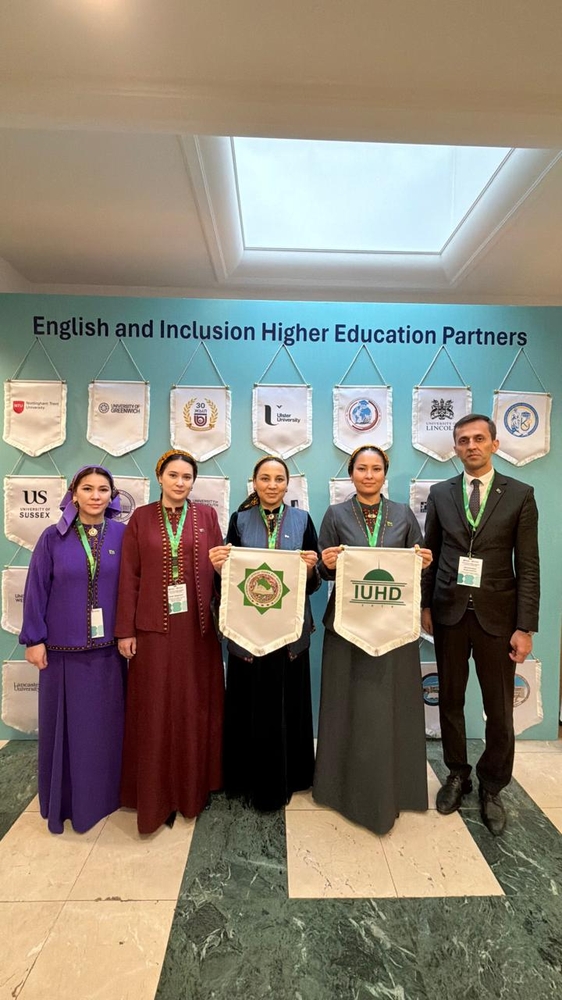 TÜRKMENISTANYŇ IŇLIS DIL BILIMI HALKARA GIŇIŞLIKDE