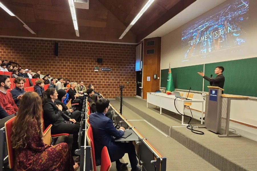 Туркменистан представлен в университете CULeuven