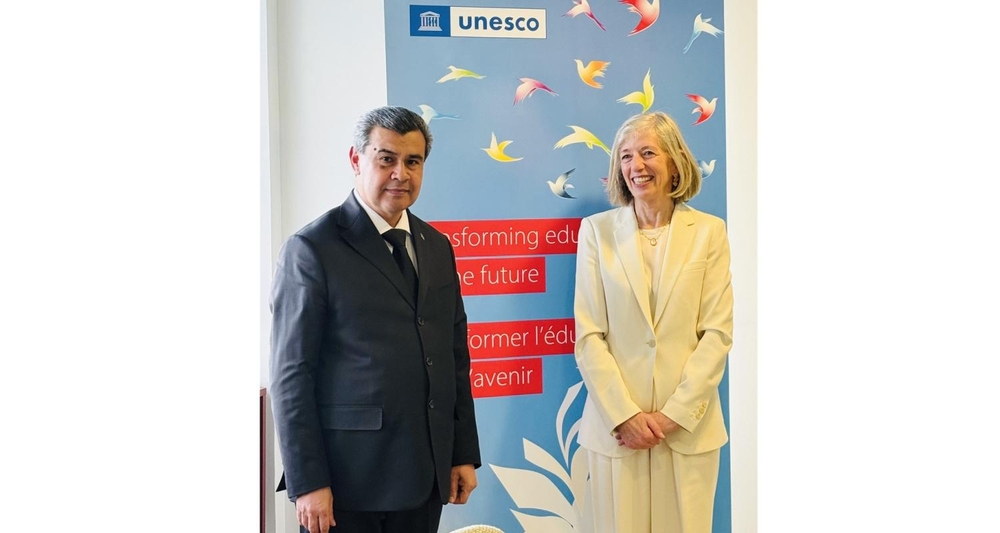 Встреча Министра образования Туркменистана с заместителем Генерального директора ЮНЕСКО по вопросам образования