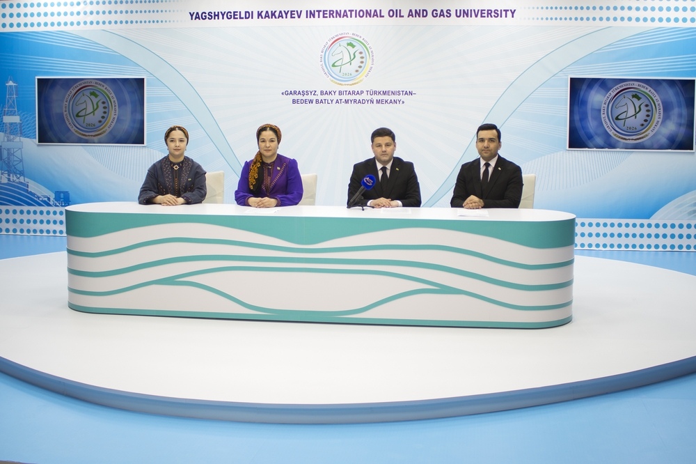 A political roundtable discussion was held regarding the friendly working visit of the National Leader of the Turkmen people, Hero Arkadag, to the People’s Republic of China