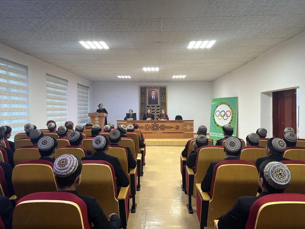 «Olimp» orta sport mekdebinde "Saglygym baş baýlygym" atly wagyz-nesihat çäresi geçirildi