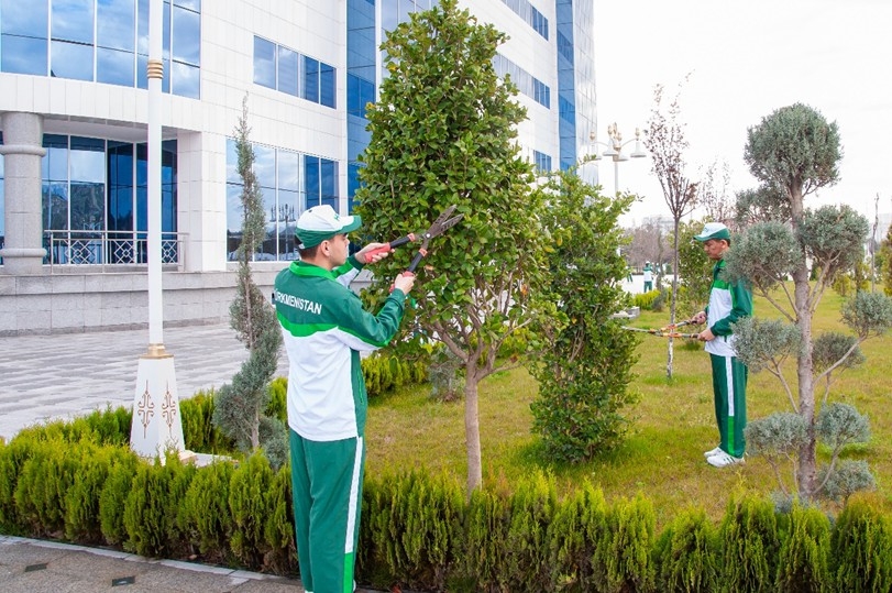 Ekologiýa medeniýetini öwretmek 