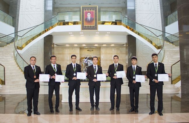 Açyk Halkara Matematika Olimpiadasynda talyplaryň gazanan halkara üstünlikleri