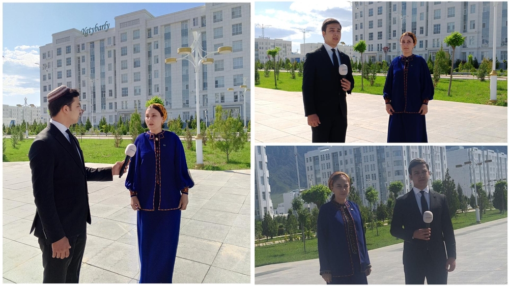 Arkadag şäherinde “Arkadag şäheriniň nusgalyk binalarynyň waspy”
 atly ýazgy geçirildi
