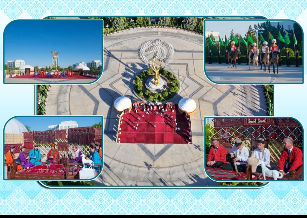 «TÜRKMENIŇ MILLI MIRASY WE BUÝSANJY BEDEW» ATLY AÝDYM-SAZLY BAÝRAMÇYLYK DABARASY GEÇIRILDI