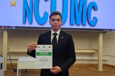 Student of the Turkmen Agricultural University achieved success at the international level