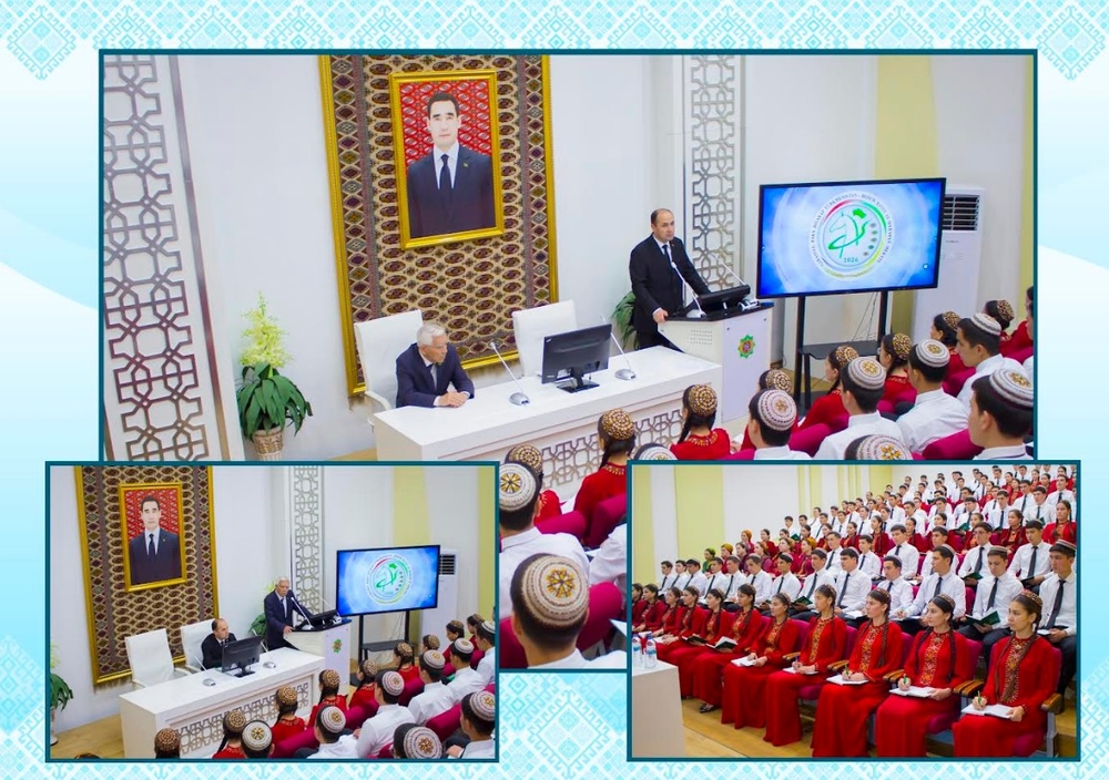 Türkmenistanyň Konstitusiýasy we Döwlet baýdagy halkymyzyň gadymylygyny we berkararlygyny alamatlandyrýan gymmatlyklarydyr