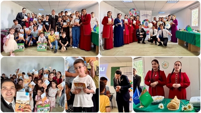 GELJEGE NURLY ÝOL: TDBGI-de «Durnukly ösüş maksatlary» gurnagynyň dabaraly açylyşy we Çagalary goramagyň halkara gününe bagyşlanan çäre geçirildi