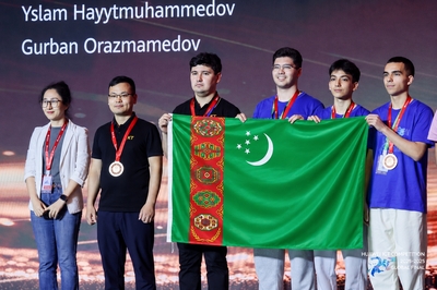 Turkmen students won 3rd place in the "Huawei ICT Competition 2025–2026"
