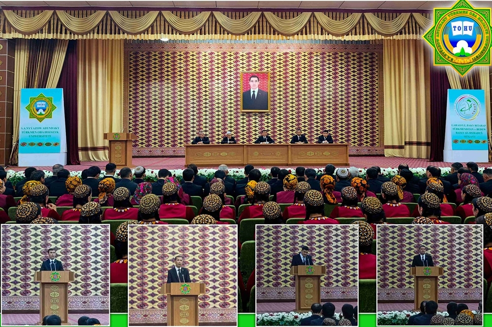 A scientific and practical conference dedicated to Science Day was held at the Turkmen Agricultural University