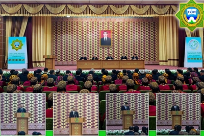 A scientific and practical conference dedicated to Science Day was held at the Turkmen Agricultural University