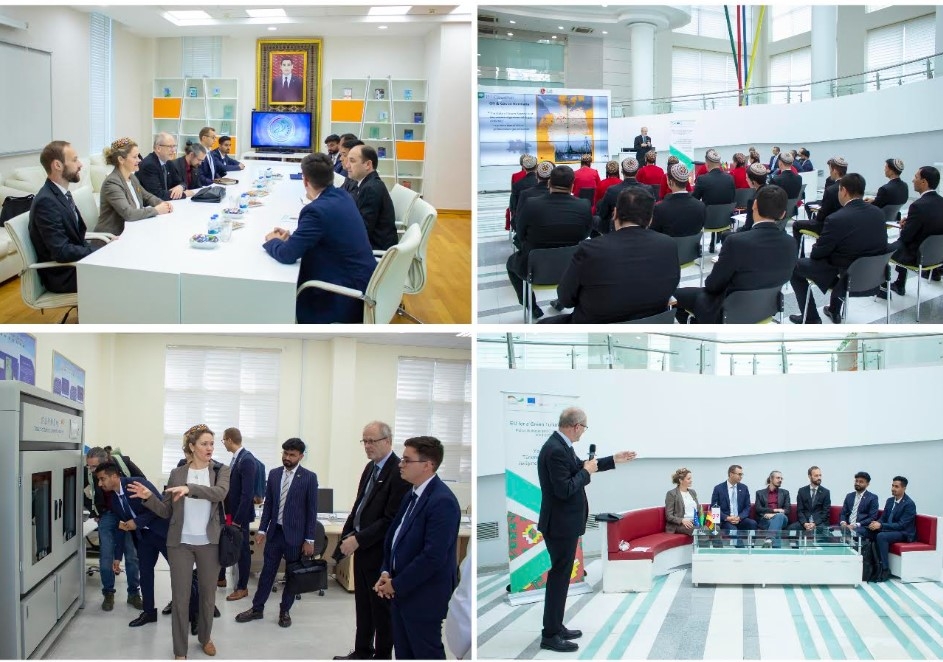 Gaz guýularyny burawlamak we saklamak boýunça innowasion çözgütlere bagyşlanan okuw maslahaty geçirildi