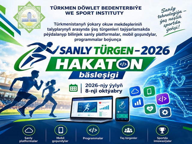 «Sanly türgen – 2026»