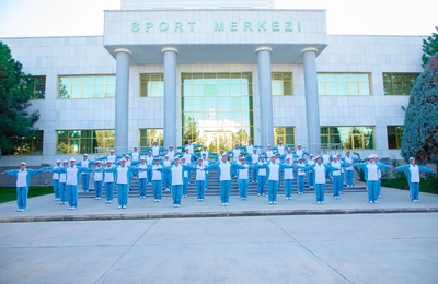 At the Myrat Garryyev State Medical University of Turkmenistan competitions in various sports with the participation of students were organized